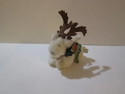 Muffy Vanderbear 1993 Lulu MacFluff Plush Dog North Pole Reindeer Santa Workshop • $12.50