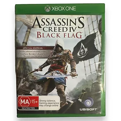 Assassins Creed Black Flag (Xbox One) - With Manual Free Tracked Postage! • $25