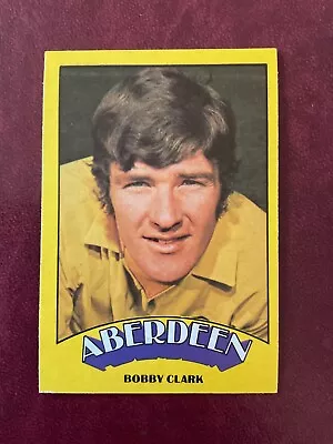 A&BC-1974-RARE SCOTTISH GREEN BACK (001-132)-# 7 ~ BOBBY CLARK Of ABERDEEN • £6.99