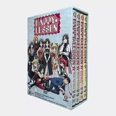 Happy Lesson: Complete Collection (Episodes 1-14 + OVA) DVD Set - Region 4 PAL • £33.47