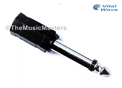 1/8  3.5mm Female Jack To 1/4  Male Plug Mono Microphone Audio Mic Adapter VWLTW • $6.89