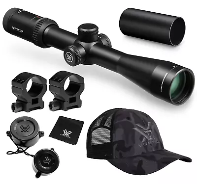 Vortex Optics Viper HS 4-16x44 SFP Riflescope W/ H Rings & Hat Bundle • $569