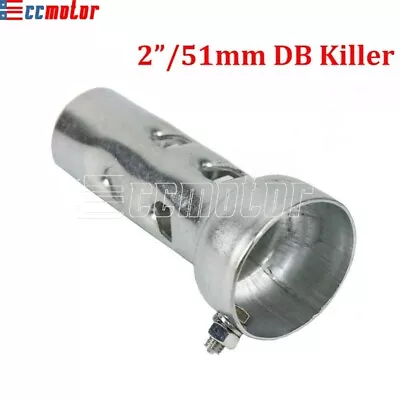 Universal 51mm Motorcycle Exhaust Muffler Pipe DB Killer Insert Baffle Silencer • $16.74