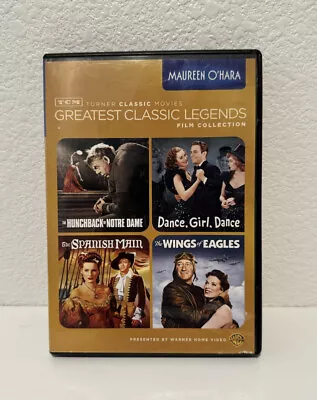 TCM Greatest Classic Legends Film Collection - Maureen O'Hara (2015 4-DVD Set) • $14.99