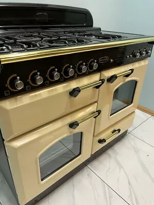 RANGEMASTER CLASSIC 110 DUAL FUEL RANGE COOKER IN CREAM. Ref-ED103 • £1090