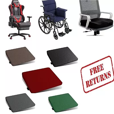 Coccyx Cushion Seat Pillow Orthopaedic Back Pain Relief Memory Foam Office Chair • £9.90