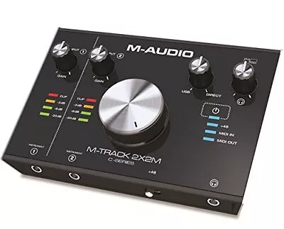 M-Audio 24bit / 192kHz USB Audio MIDI Interface M-Track 2X2M • $227.29