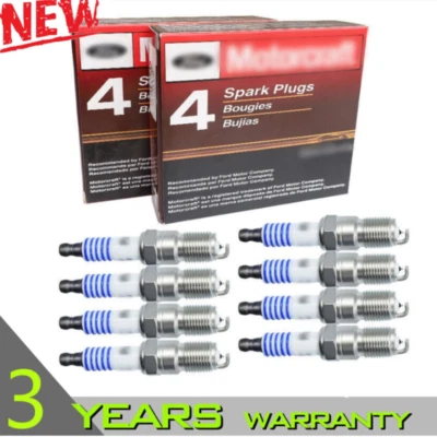 $20.78 • Buy 8Pcs SPARK PLUGS For Ford Motorcraftt 4.6L 5.4L V8 New SP493 Platinum AGSF32PM