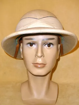 Mens Antique Summer Pith Helmet By H M Essack & Co. Tailors Of Bombay India 7.25 • $149.88