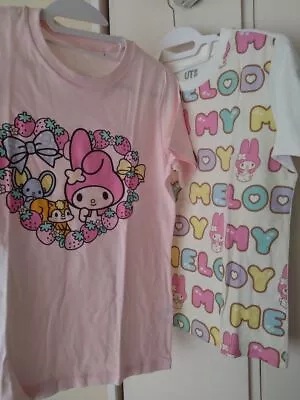 My Melody T-shirt 2-piece Set Uniqlo Sanrio UT My Melody SANRIO M Jp • $72.81