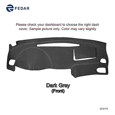 Dark Grey Dash Cover Mat Dashboard Pad Fits 99-03 Mitsubishi Galant • $28.38