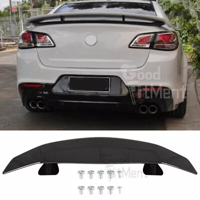 For Holden Commodore VF VE GT Style 46  Carbon Fibe Rear Trunk Spoiler Wing Lip • $149.68