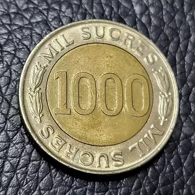 1997 Ecuador 1000 Sucres Coin • $2.75