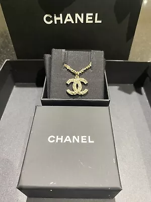 Chanel Necklace In Champagne Gold (Genuine Authentic) - Have Receipt • £500