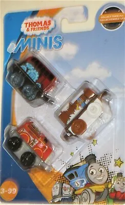 Thomas & Friends Minis 3 Pack Dog Thomas Flynn X-Ray Bertie New FREE SHIP • $14.56