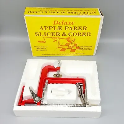 Vintage Deluxe Apple Parer Slicer & Corer In Original Box Unused • $9.99