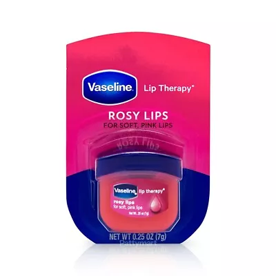 Vaseline Lip Therapy Lip Balm Mini Rosy Lips 7g (2 Pack) • $9.99