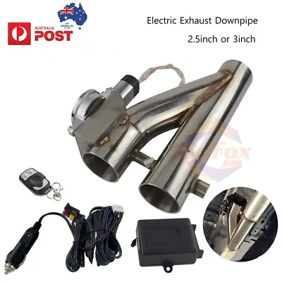 2.5  Or 3  Electric Exhaust Downpipe Cutout E-Cut Out Dual-Valve Remote Wireless • $120