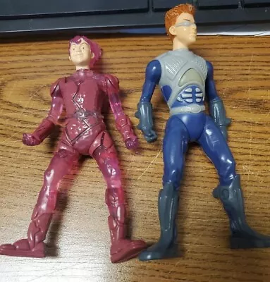 Sharkboy And Lavagirl 5  Action Figures Set Lot 2005 McDonalds Happy Meal Toys • $16.50
