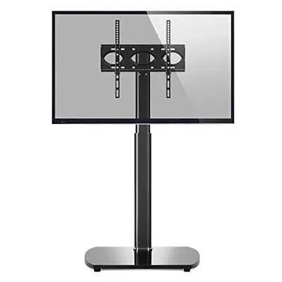 TV Floor Stand Tall TV Stand With Bracket For 32 To 65 Inch TVs Slim • £61.01