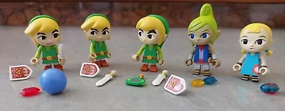 Legend Of Zelda Wind Waker Block Gashapon Mini Figures Set By Yujin • $199