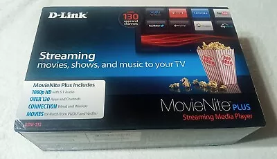 D-Link DSM-312 MovieNite Box GENUINE With Remote Control • $4.99