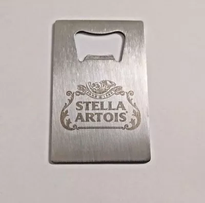 Stella Artois Credit Card Bottle Opener Beer Bottle Stainless Steel Blade Gift • $8.90