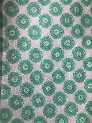 Posy By Aneela Hoey For Moda Fabrics Japan 1 Yard Mint Green Circles • $8.50