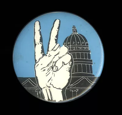 1969 Anti Vietnam Peace Movement March On Washington Peace Sign New Mobilization • $29.99