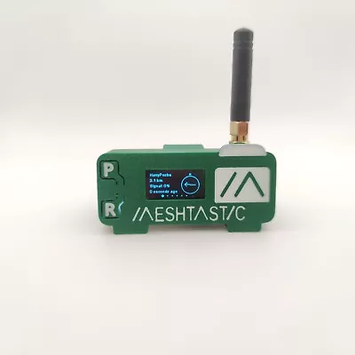 Case For HELTEC V3 MESHTASTIC With 868mhz 3dBi 5 DBi Antenna For 18650 Lipo Batt • £24.80