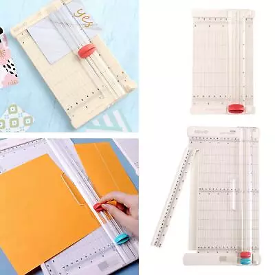 Paper Cutter Paper Trim Score Paper Trimmer And Scoring Board For Card Craft • £9.25