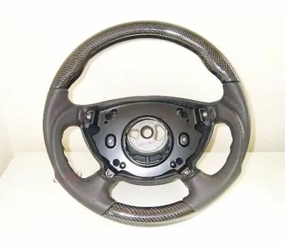 Oem Mercedes Amg Steering Wheel Sl55 E63 Cls55 Cls63 Clk55 G55 Carbon Fiber • $1299.98