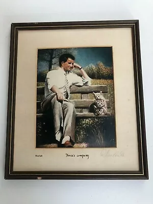 R Sowa Pave'Art Signed Print With Frame 1986 • $18.48