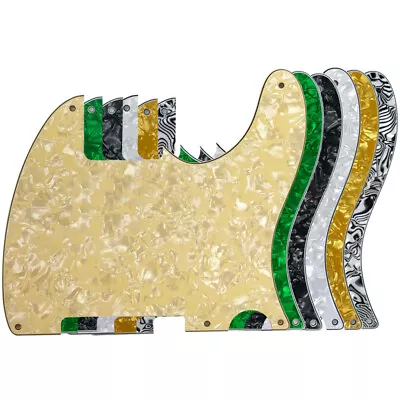 $8.32 • Buy For US 5 Screw Holes 52`Tele Telecaster DIY Blank Guitar Pickguard Scratch Plate