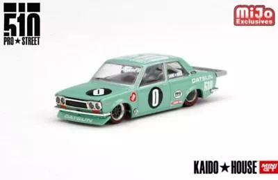 Kaido House X MINI GT - #008 - Datsun Pro Street KDO510 (Light Green) • £22.04