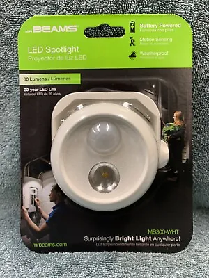 Beams MB300 80 Lumen Wireless Battery Powered Motion Sensing LED Mini Spotlight • $14.49