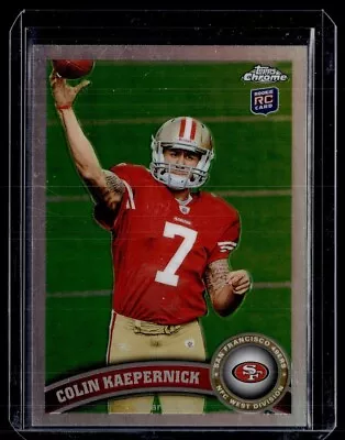 2011 Topps Chrome Rookie Refractor Colin Kaepernick 49ers • $1.49