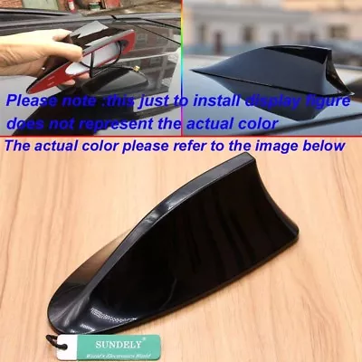 £8.33 • Buy Black Car Shark Fin Aerial Antenna Roof AM/FM Radio Signal For Audi A3