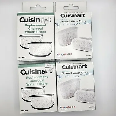 $20 • Buy Lot Of Cuisinart Replacement Charcoal Water Filters DCC-RWF 7 Filters 4 Boxes