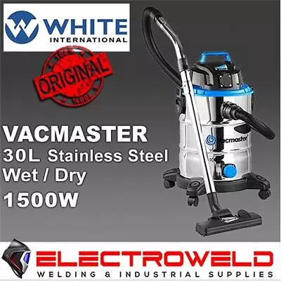 VACMASTER 1500W 30L *Wet Dry Vacuum & Blower Industrial Cleaner Car VMVQ1530SFDC • $264.95