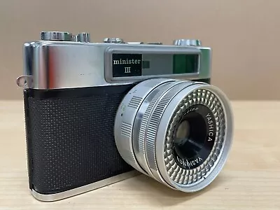 ***Yashica Minister III Rangefinder 45mm F2.8 Standard Lens Film Camera *** • £29.73