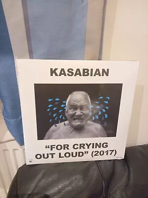 Kasabian For Crying Out Loud 2017 LP 3 X White 10  Still Sealed + CD + Lyrics • £9.99