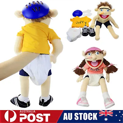 Jeffy Puppet Cheap Sml Jeffy Hand Puppet Plush Toy 23  Stuffed Doll Kids Gift AU • $38.80