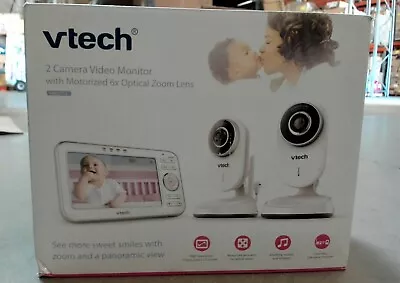 Vtech Baby Monitor 2 Camera Video With Motorized 6X Optical Zoom Lens VM5271-2 • $118.71