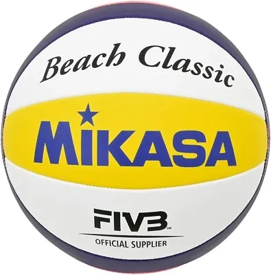 Mikasa JAPAN FIVB Official Beach Volleyball Training Ball Classic BV551C-WYBR • $71.99