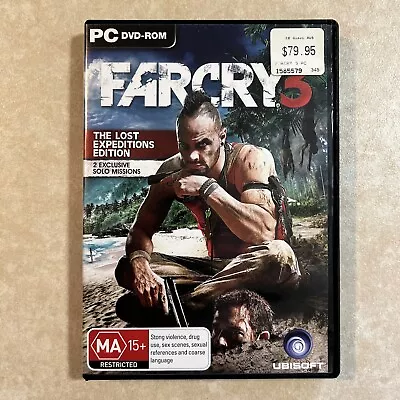 Far Cry 3 - PC DVD-ROM Game - Manual Included • $13.99