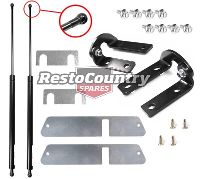 $235 • Buy Holden Torana LX Rear Hatch Hinge + Cover + Gas Strut + Bolt Kit Hatchback Lid