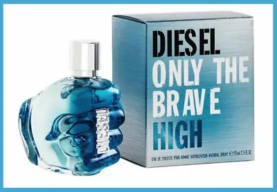 £34.89 • Buy Diesel ONLY THE BRAVE HIGH Eau De Toilette Spray 75ml EDT Spray For Him - NEW