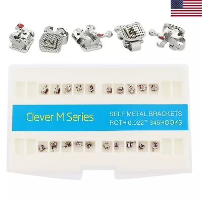 Dental Orthodontic Self Ligating Bracket Roth 022 5-5 GAC In-Ovation AO Empower • $69.99