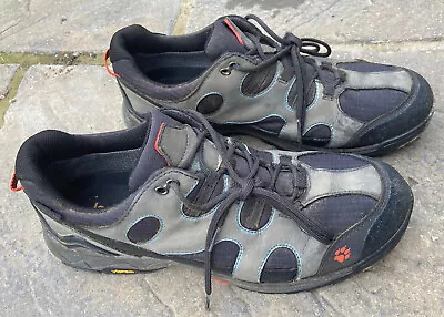 JACK WOLFSKIN CROSSWIND TEXAPORE UK 12 Walking Shoes Outdoor Hiking Boots • £29.99